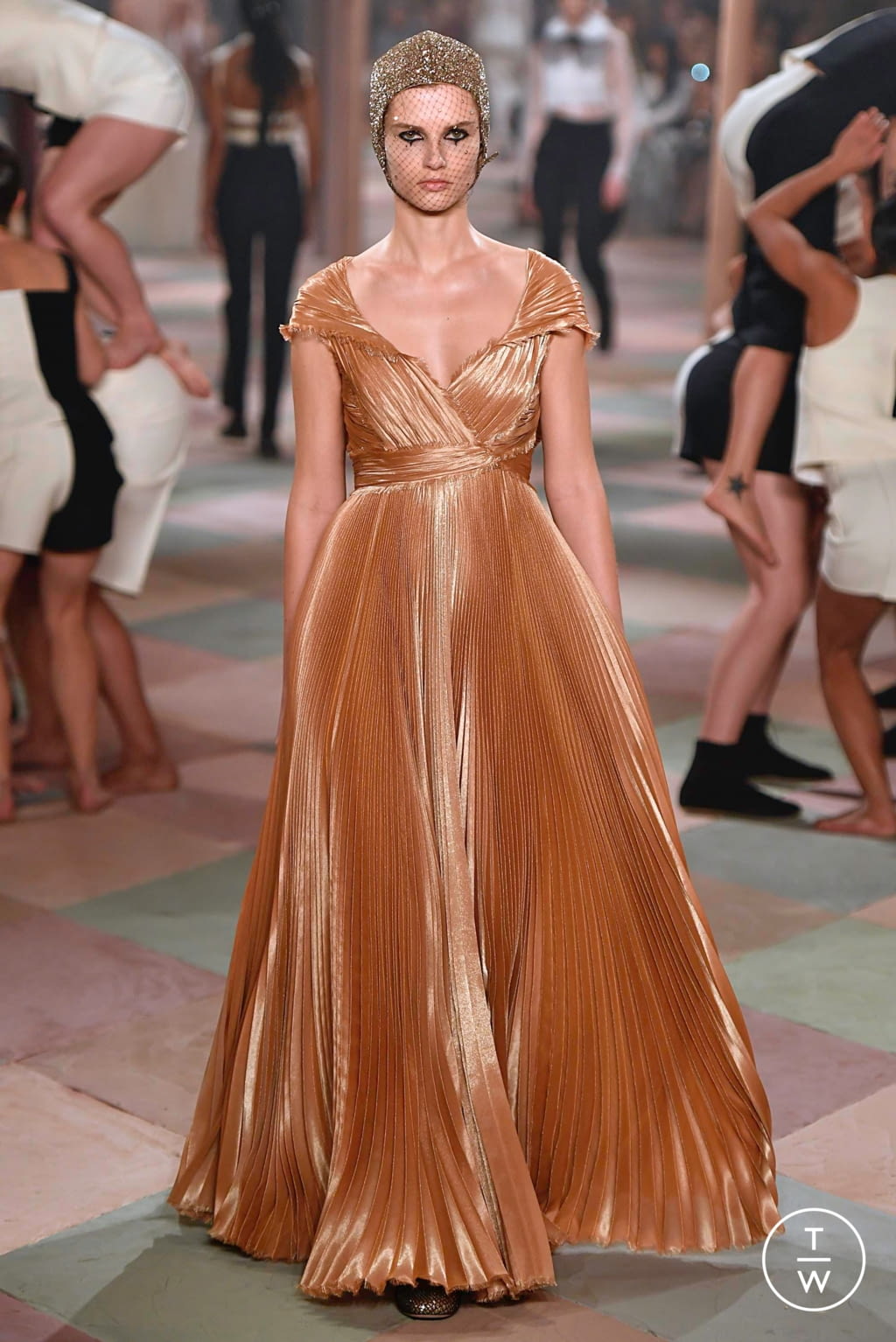 Fashion Week Paris Spring/Summer 2019 look 13 de la collection Christian Dior couture