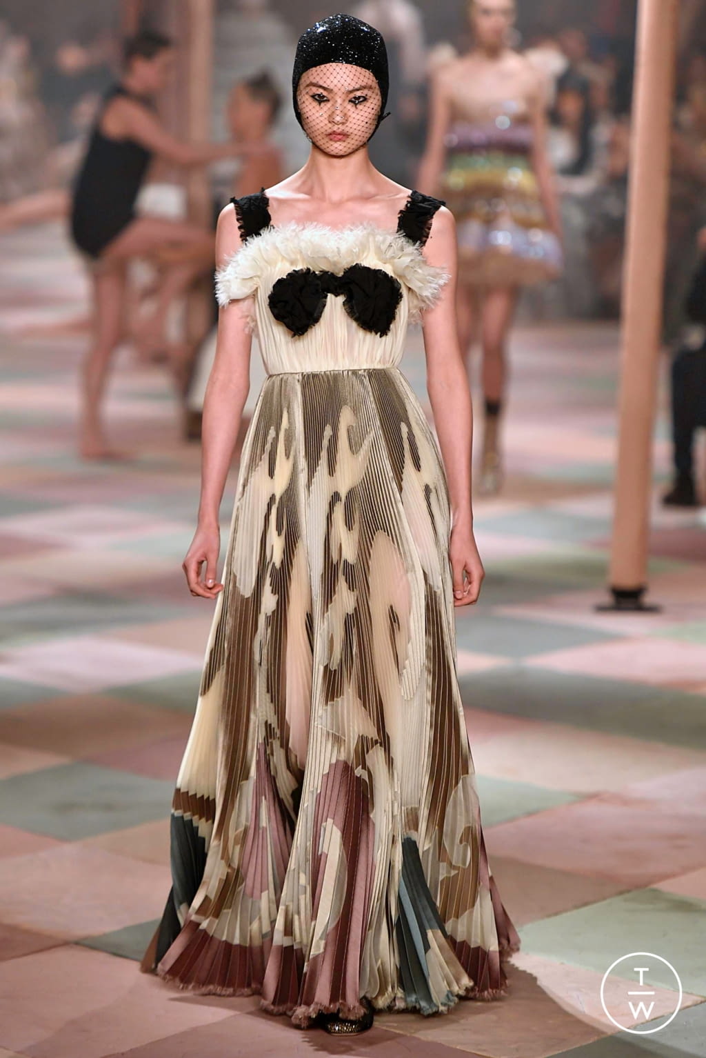 Rosa in Raso Top Hat Adulto Accessorio Costume Festa