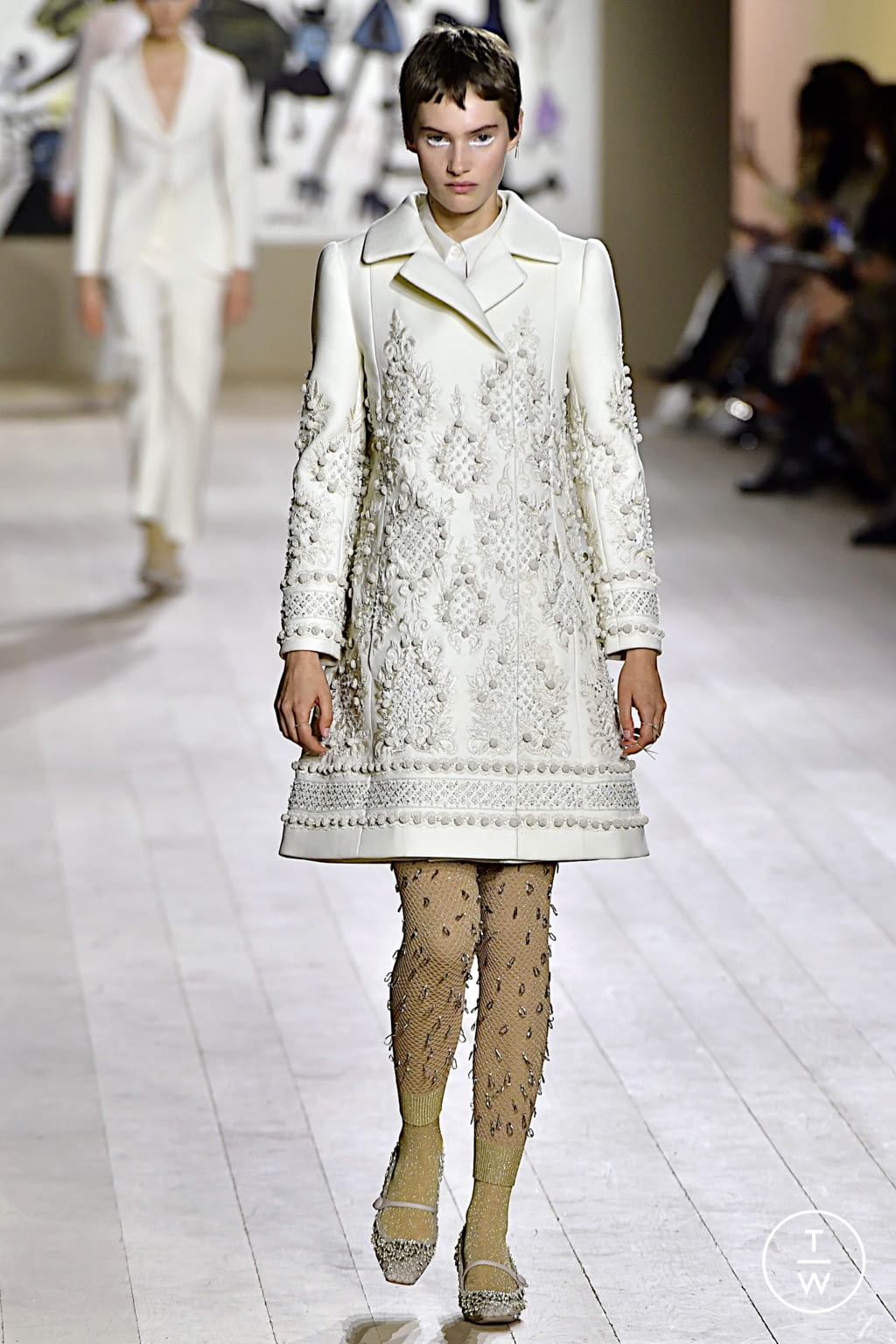 Fashion Week Paris Spring/Summer 2022 look 5 de la collection Christian Dior couture