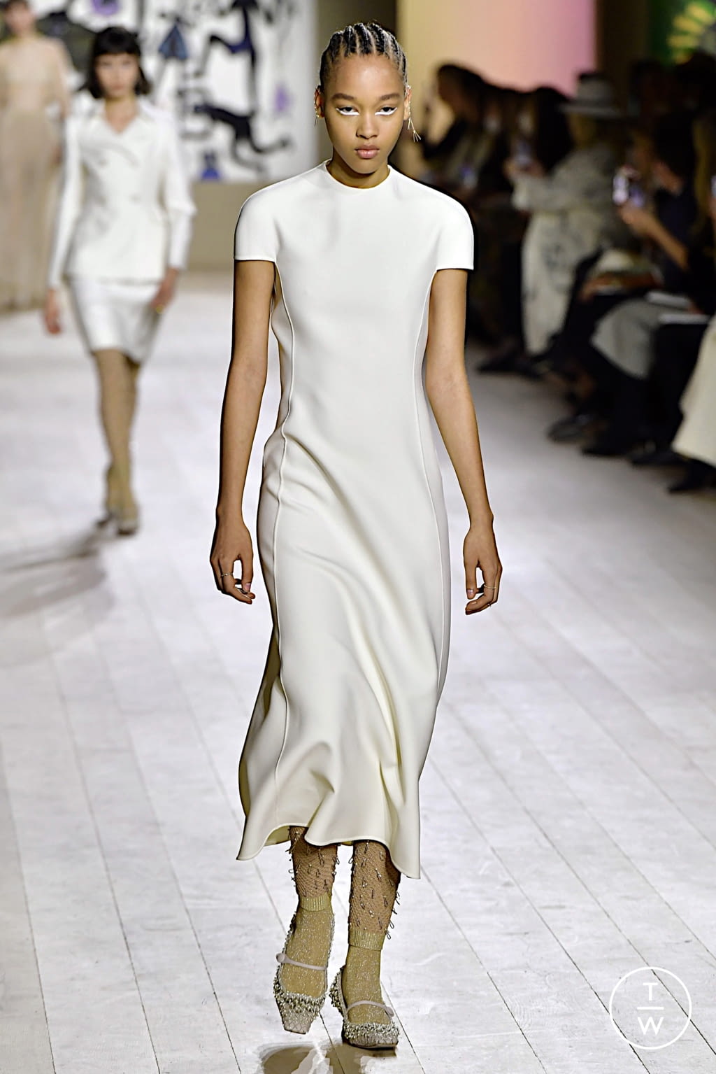 Fashion Week Paris Spring/Summer 2022 look 10 from the Christian Dior collection couture