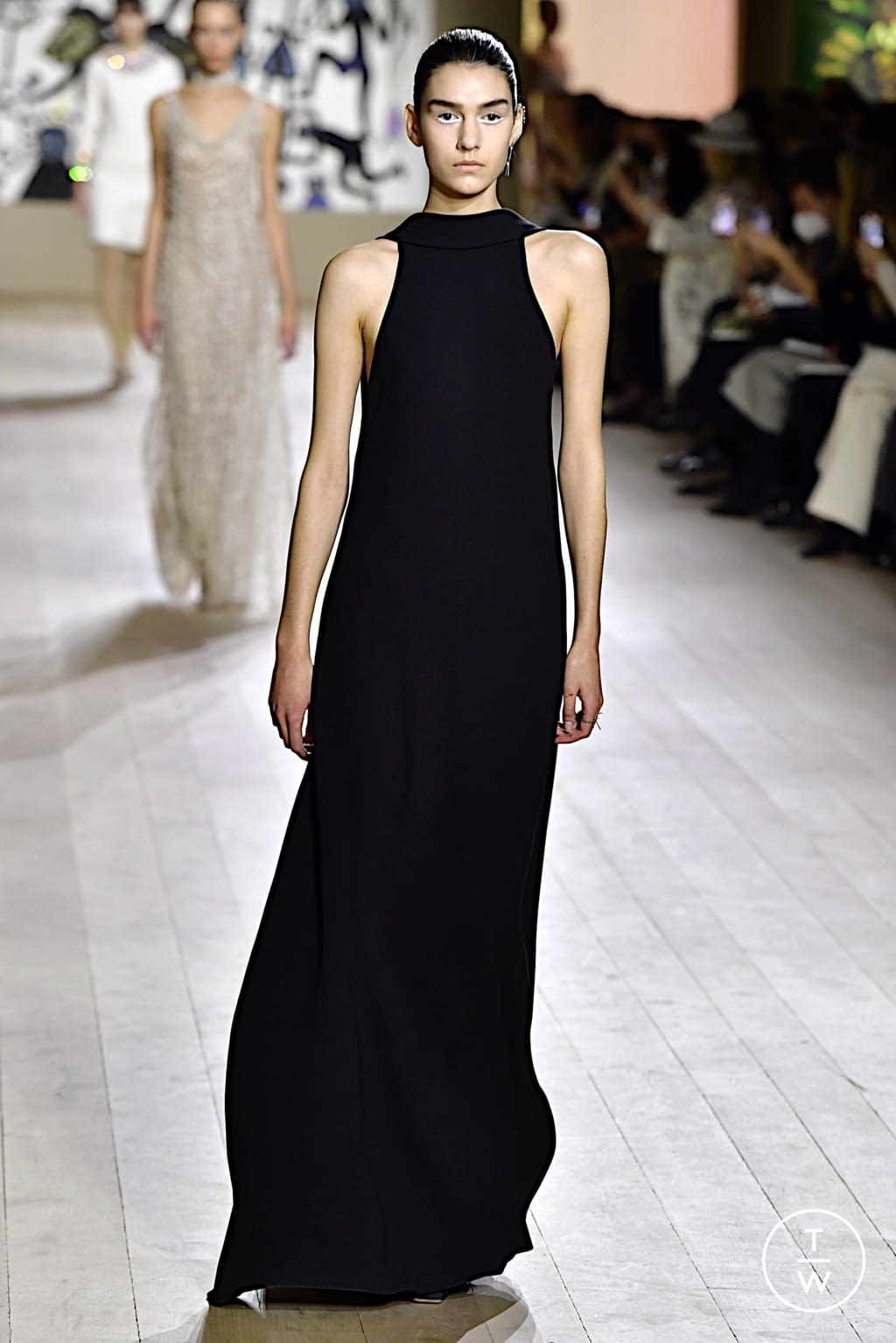 Fashion Week Paris Spring/Summer 2022 look 18 from the Christian Dior collection 高级定制