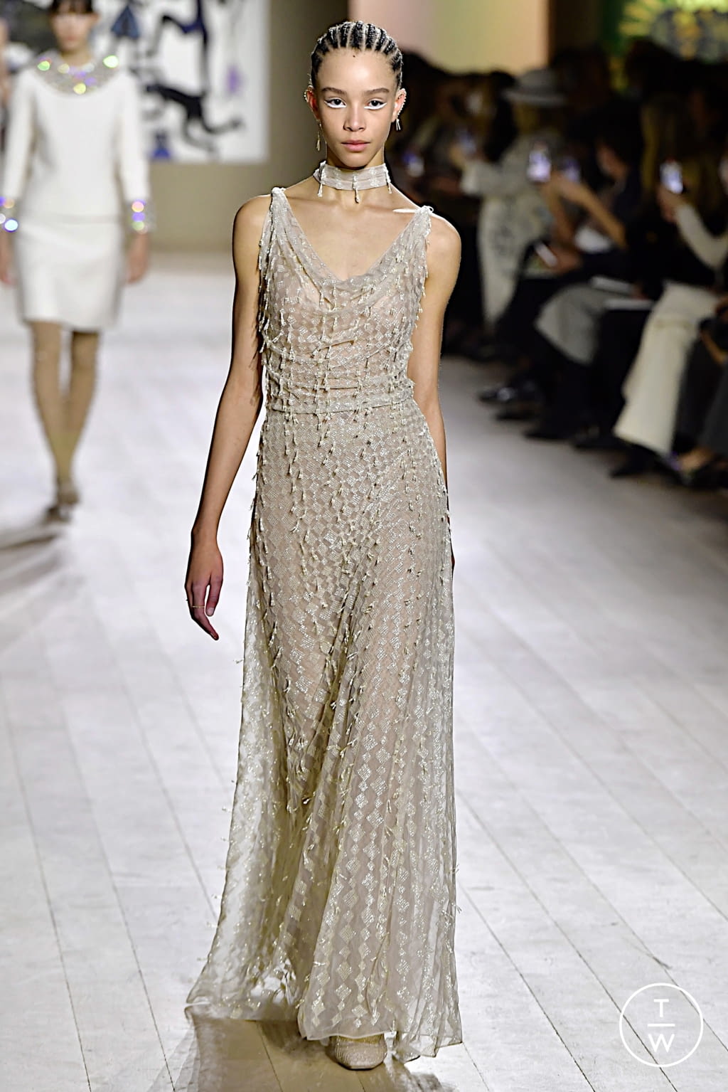 Fashion Week Paris Spring/Summer 2022 look 19 de la collection Christian Dior couture