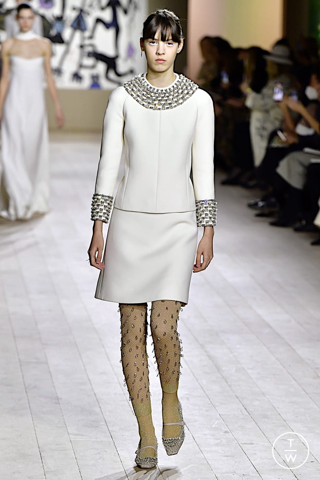 Fashion Week Paris Spring/Summer 2022 look 20 from the Christian Dior collection couture
