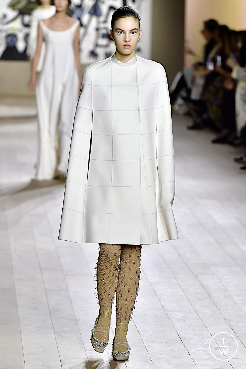 Fashion Week Paris Spring/Summer 2022 look 24 from the Christian Dior collection 高级定制