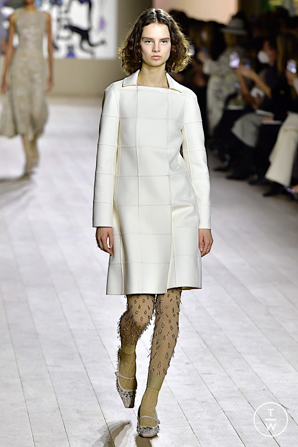 Fashion Week Paris Spring/Summer 2022 look 26 from the Christian Dior collection 高级定制