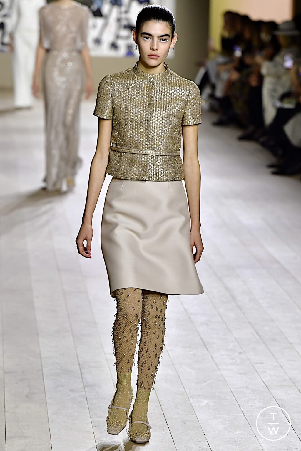 Fashion Week Paris Spring/Summer 2022 look 35 from the Christian Dior collection 高级定制
