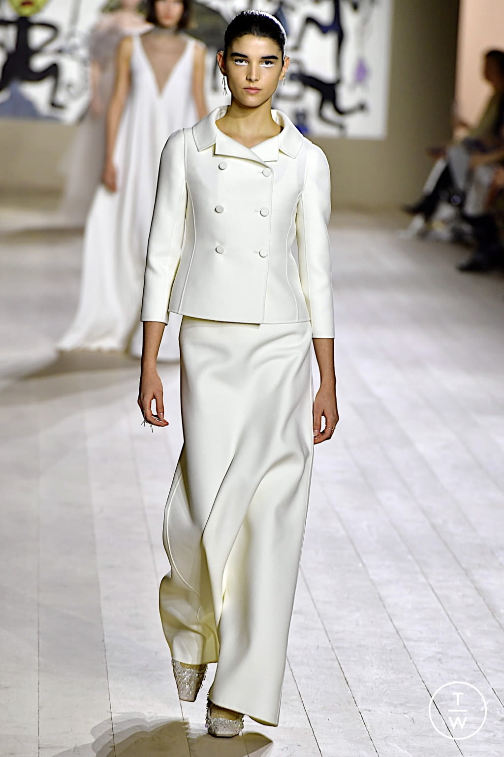 Fashion Week Paris Spring/Summer 2022 look 37 from the Christian Dior collection 高级定制