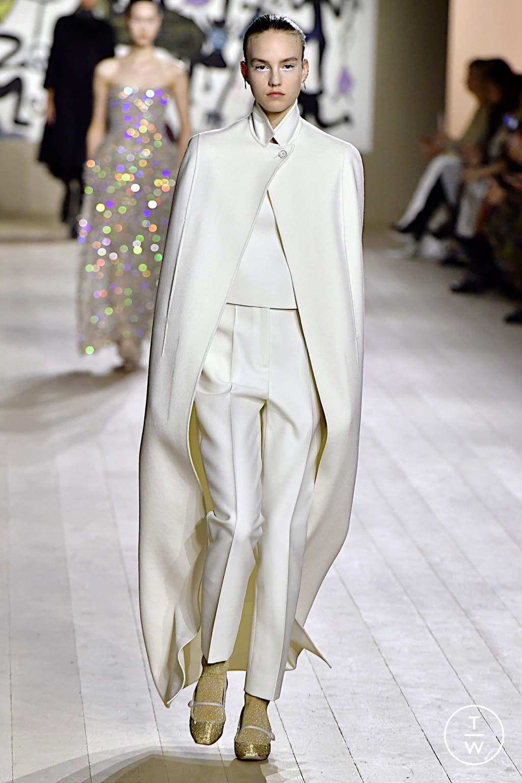 Fashion Week Paris Spring/Summer 2022 look 47 from the Christian Dior collection 高级定制