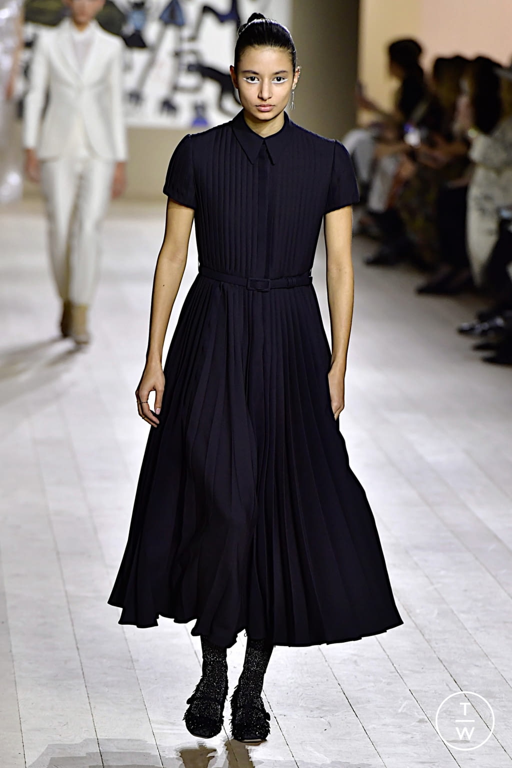 Fashion Week Paris Spring/Summer 2022 look 50 de la collection Christian Dior couture