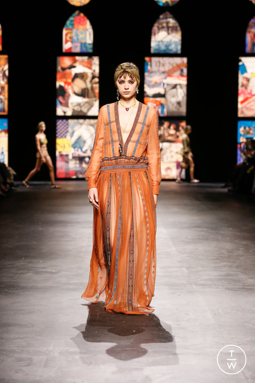Fashion Week Paris Spring/Summer 2021 look 11 de la collection Christian Dior womenswear
