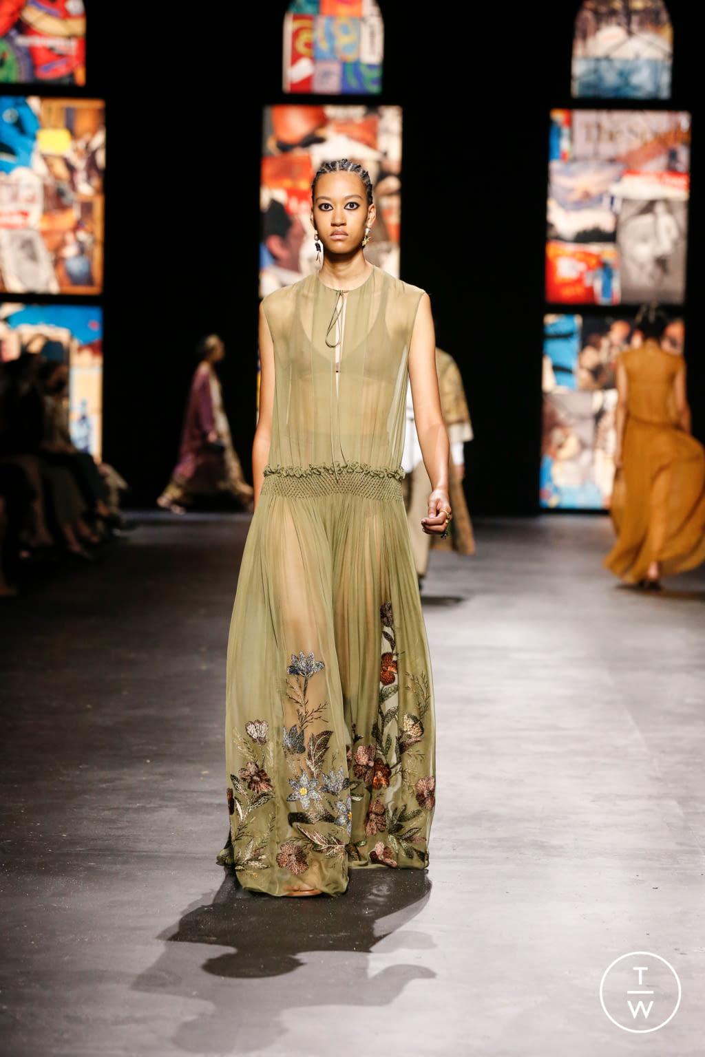 Fashion Week Paris Spring/Summer 2021 look 14 de la collection Christian Dior womenswear