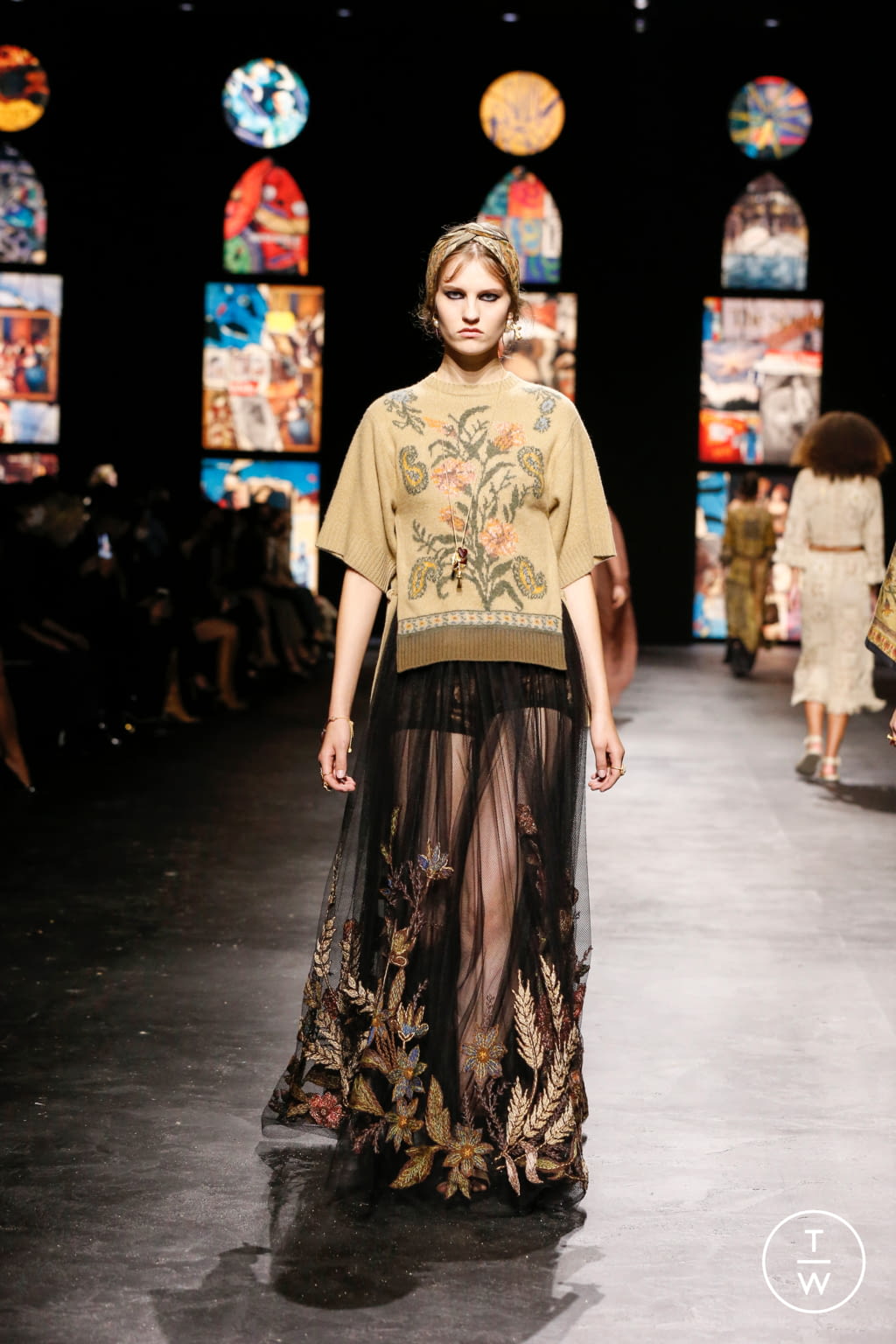Fashion Week Paris Spring/Summer 2021 look 16 de la collection Christian Dior womenswear