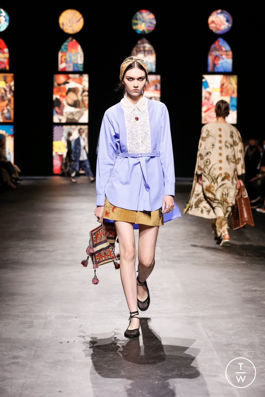 Fashion Week Paris Spring/Summer 2021 look 27 de la collection Christian Dior womenswear
