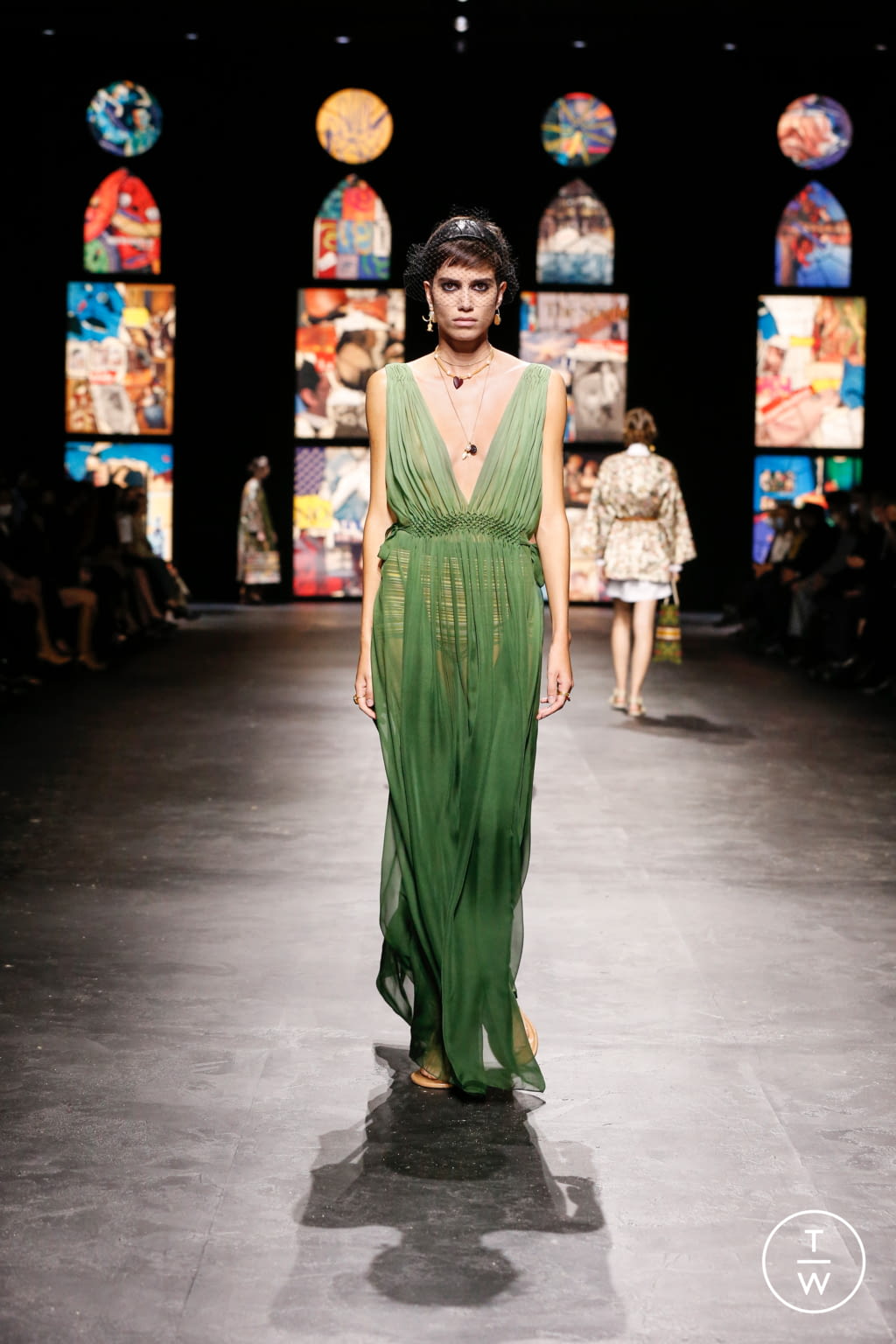 Fashion Week Paris Spring/Summer 2021 look 84 de la collection Christian Dior womenswear