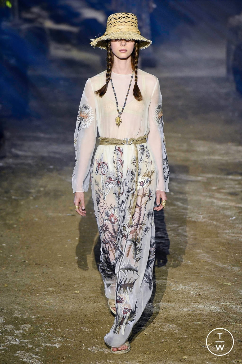 Fashion Week Paris Spring/Summer 2020 look 10 de la collection Christian Dior womenswear