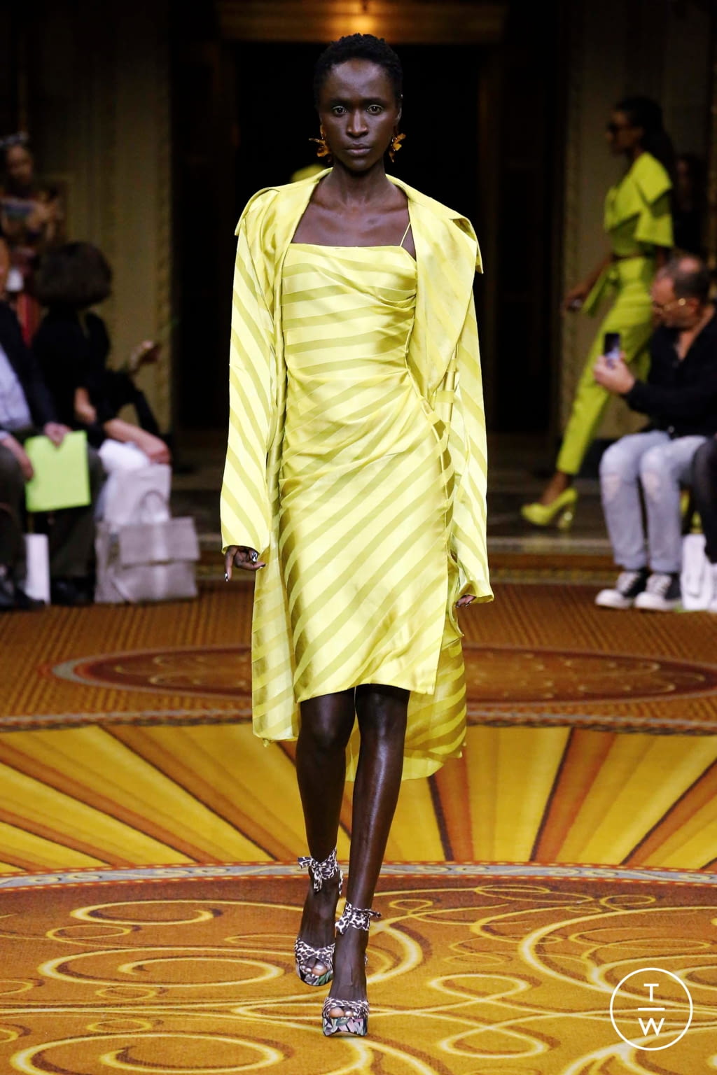 Fashion Week New York Spring/Summer 2019 look 14 from the Christian Siriano collection womenswear