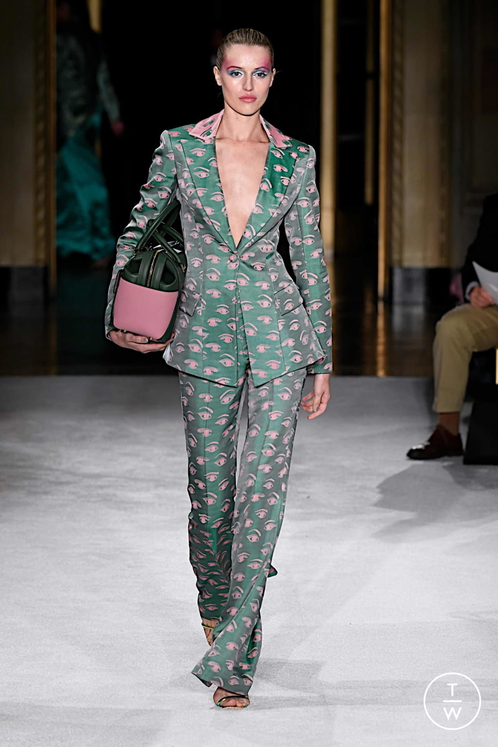 Fashion Week New York Spring/Summer 2020 look 14 de la collection Christian Siriano womenswear