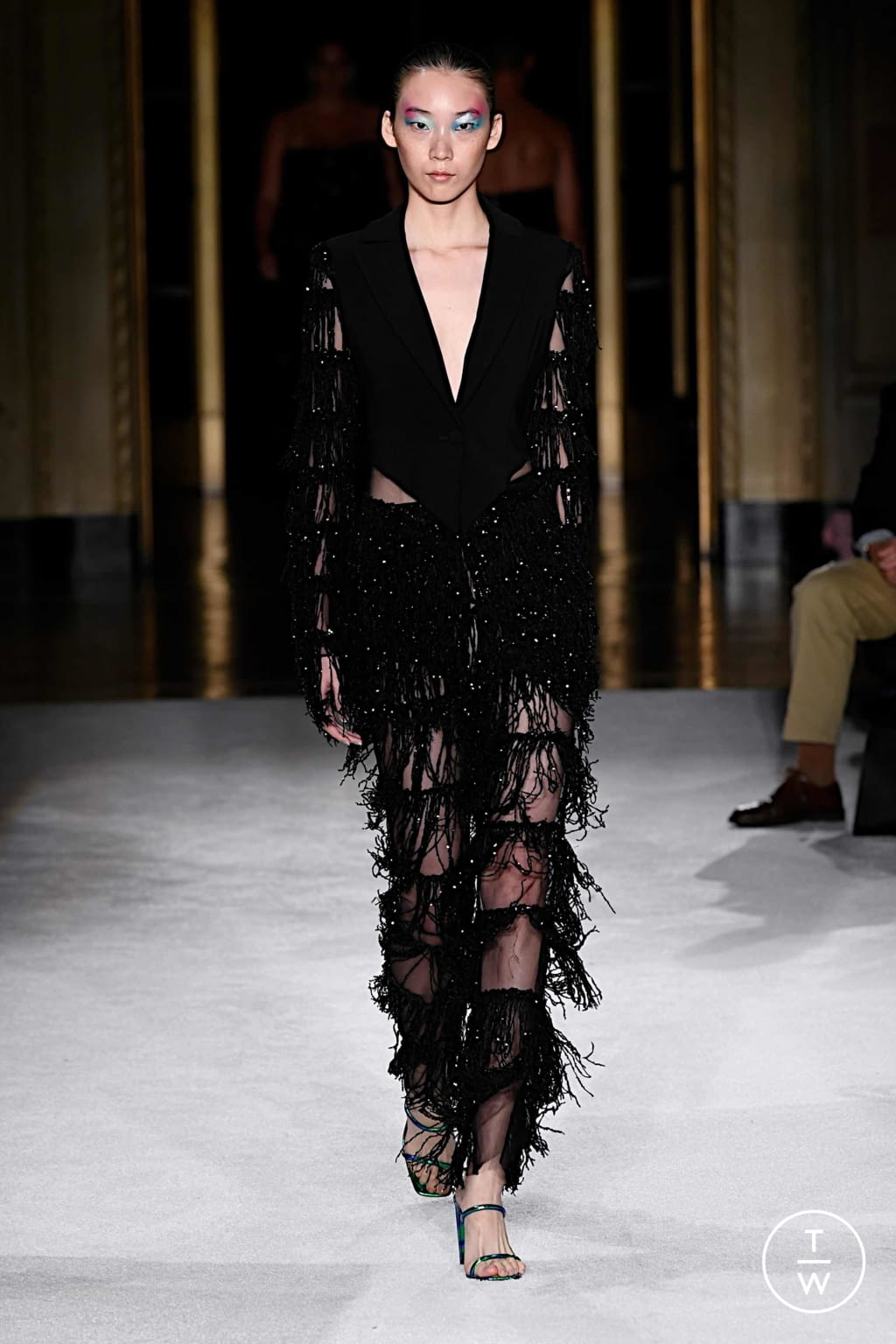 Fashion Week New York Spring/Summer 2020 look 24 from the Christian Siriano collection womenswear