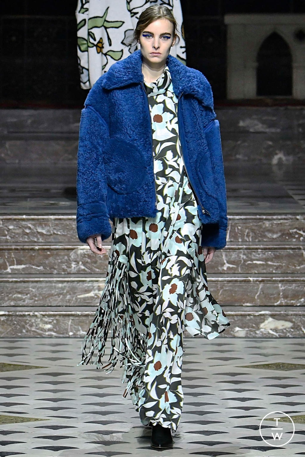 Fashion Week Paris Fall/Winter 2018 look 12 from the Christian Wijnants collection womenswear