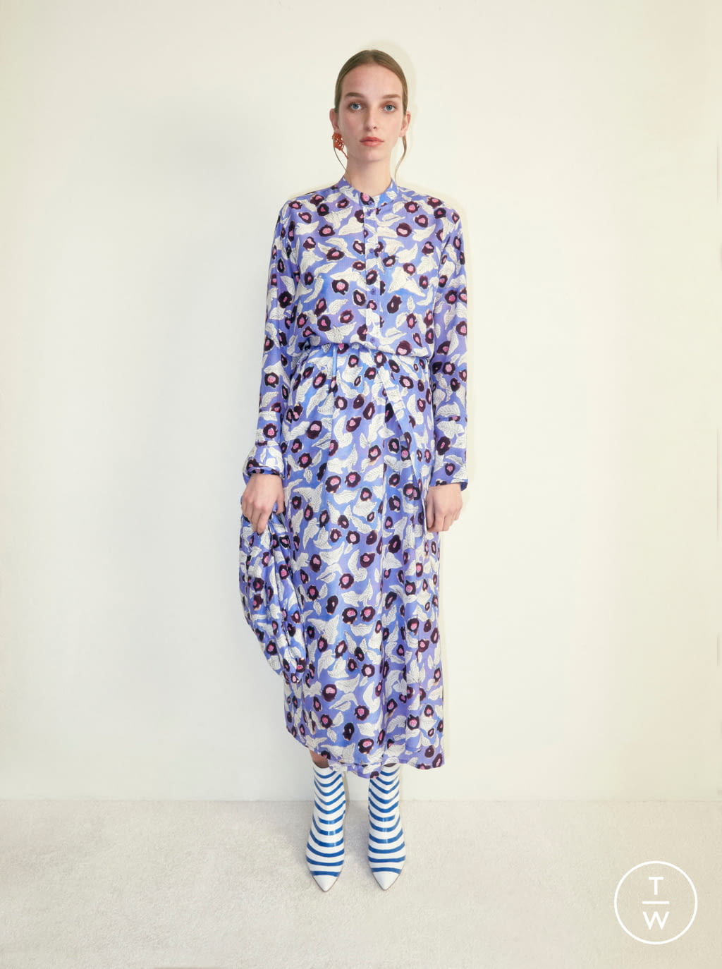 Fashion Week Paris Pre-Fall 2019 look 13 from the Christian Wijnants collection womenswear