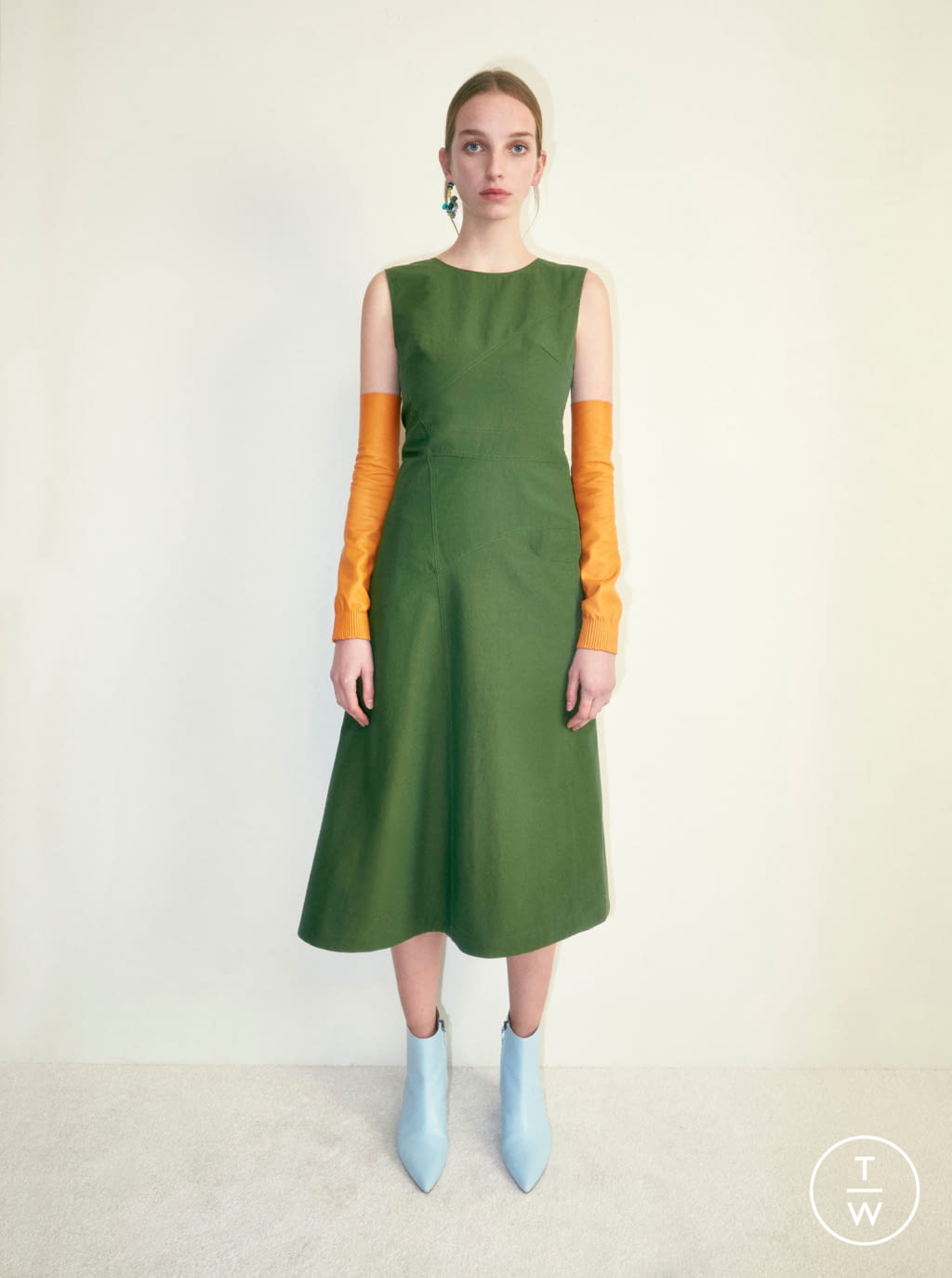Fashion Week Paris Pre-Fall 2019 look 20 from the Christian Wijnants collection 女装