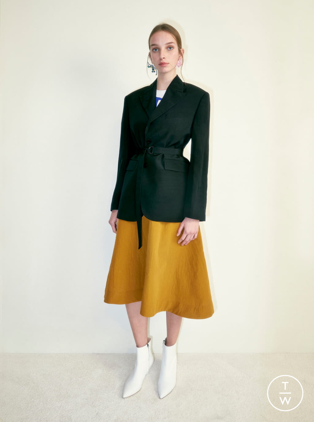 Fashion Week Paris Pre-Fall 2019 look 22 de la collection Christian Wijnants womenswear