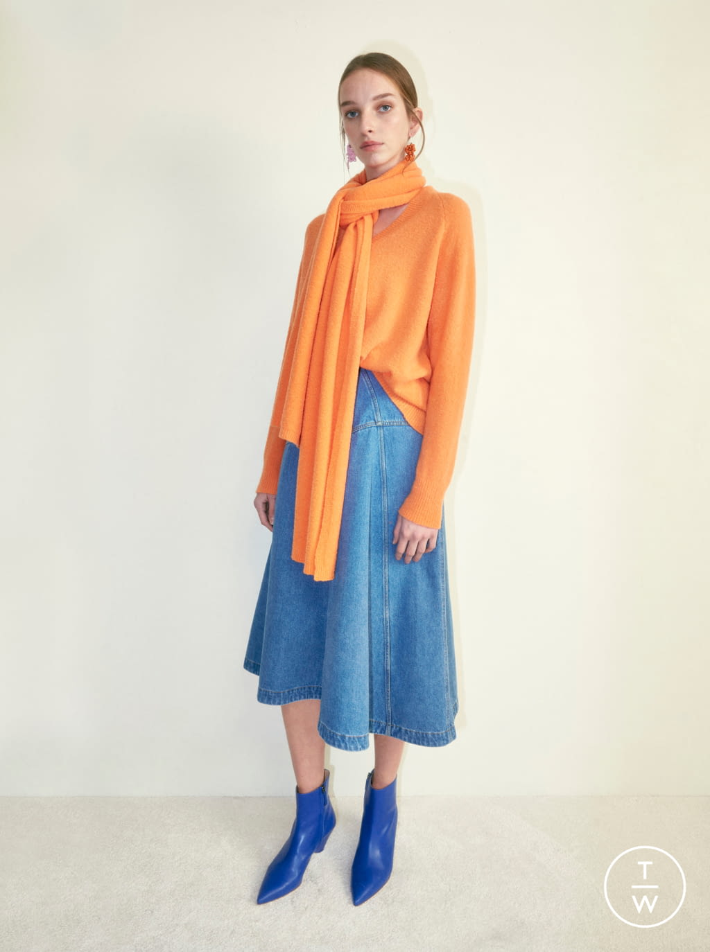 Fashion Week Paris Pre-Fall 2019 look 30 from the Christian Wijnants collection womenswear