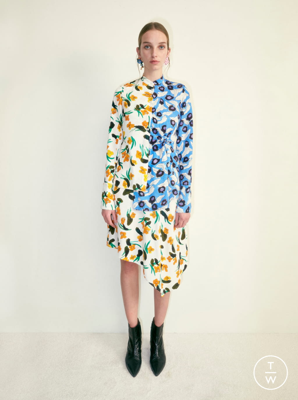 Fashion Week Paris Pre-Fall 2019 look 39 from the Christian Wijnants collection womenswear