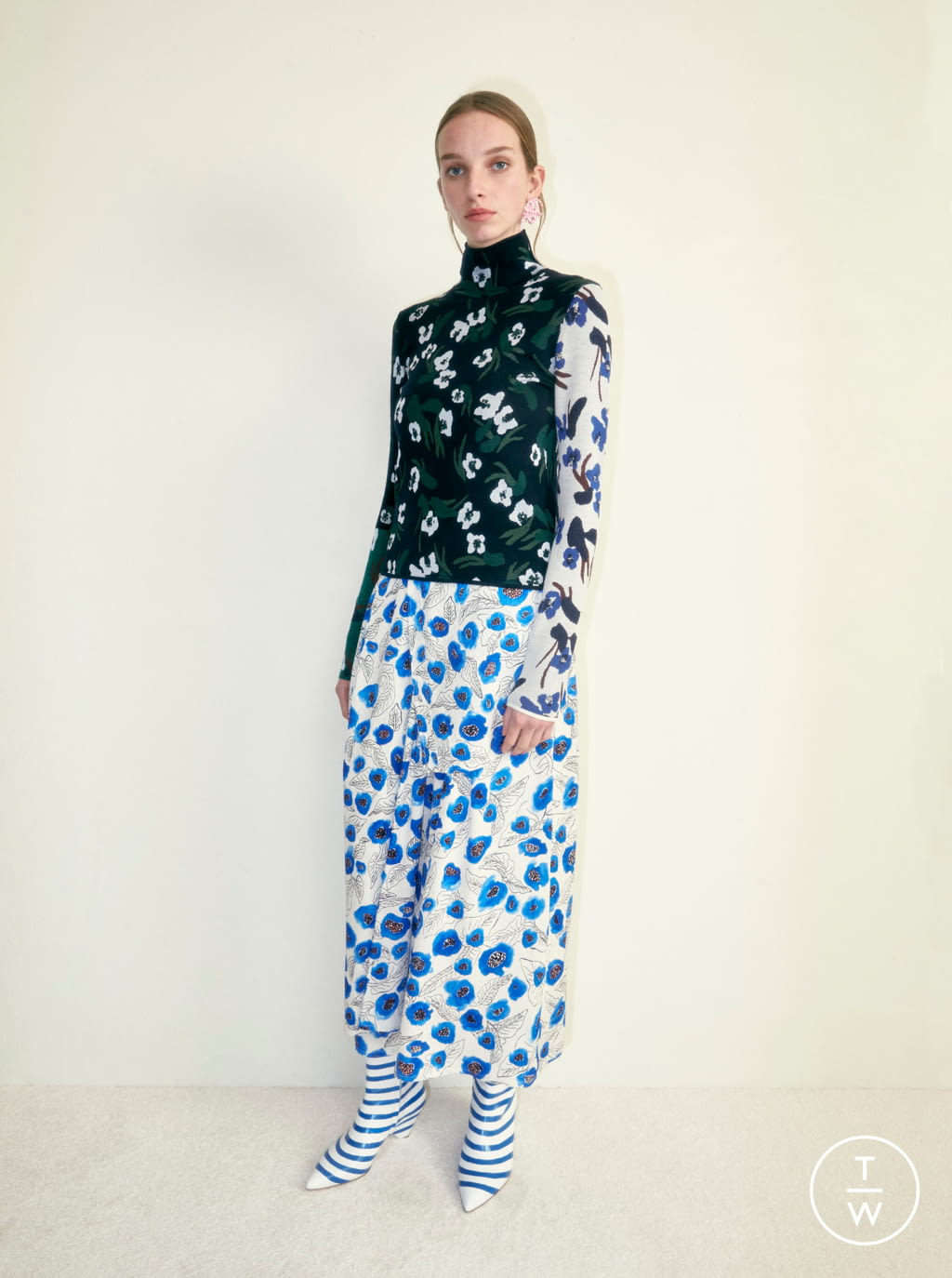 Fashion Week Paris Pre-Fall 2019 look 6 from the Christian Wijnants collection 女装