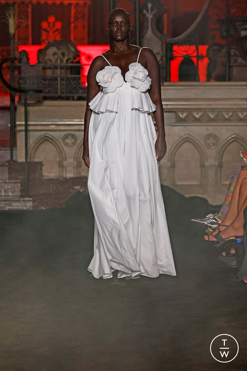Fashion Week Paris Spring/Summer 2024 look 3 from the Christian Cowan collection womenswear