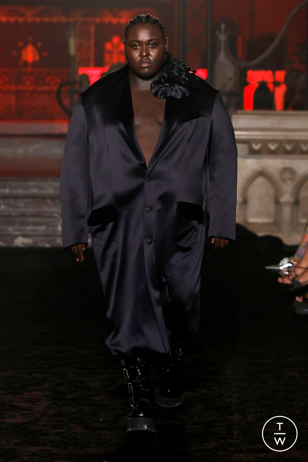 Fashion Week Paris Spring/Summer 2024 look 7 from the Christian Cowan collection 女装