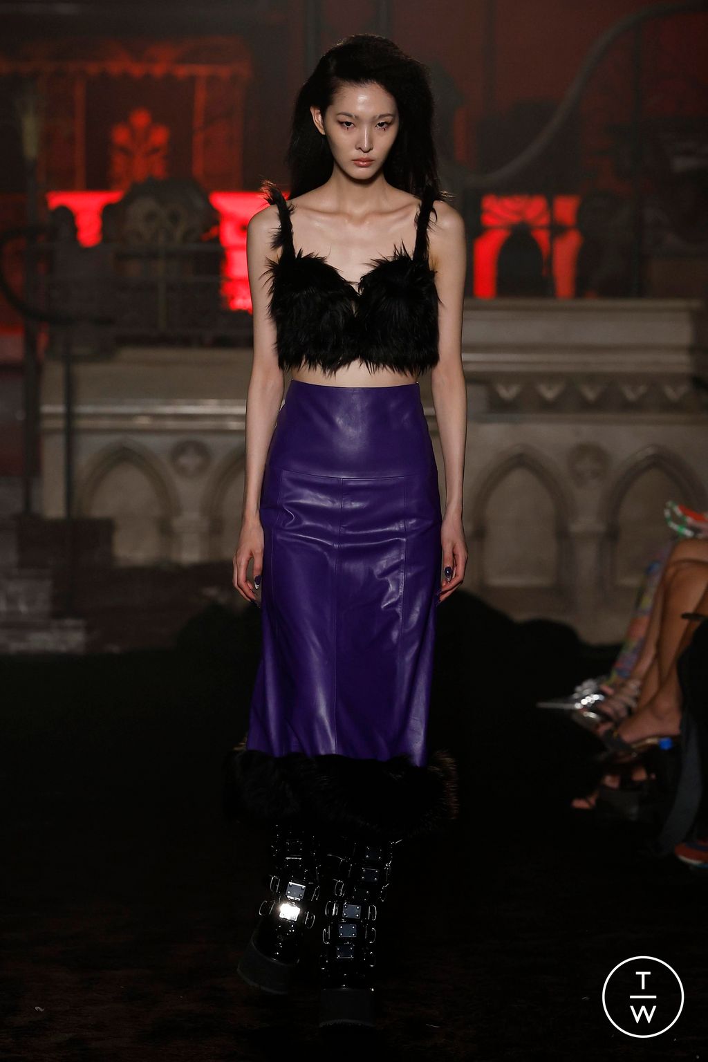 Fashion Week Paris Spring/Summer 2024 look 16 from the Christian Cowan collection womenswear