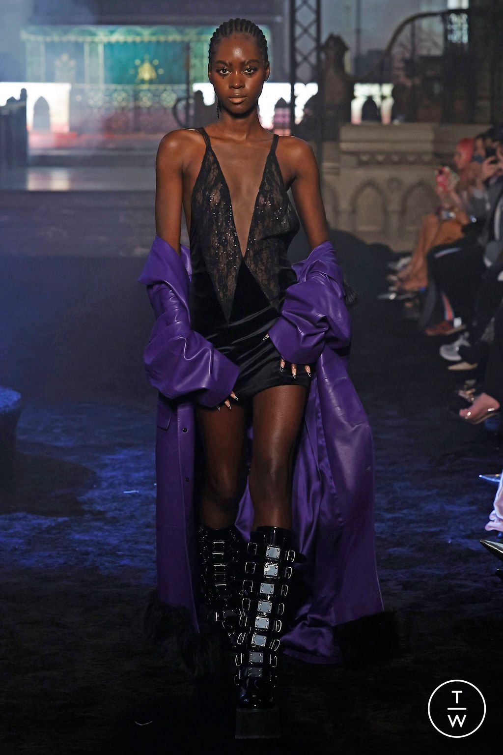 Fashion Week Paris Spring/Summer 2024 look 26 from the Christian Cowan collection womenswear