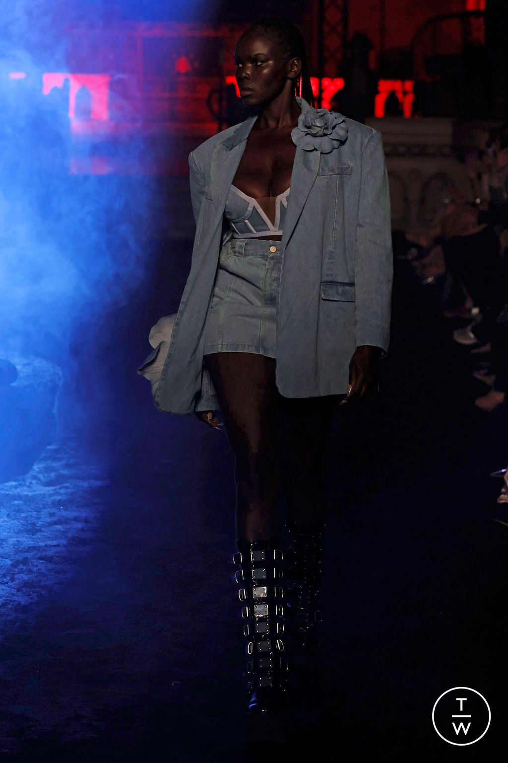 Fashion Week Paris Spring/Summer 2024 look 37 de la collection Christian Cowan womenswear