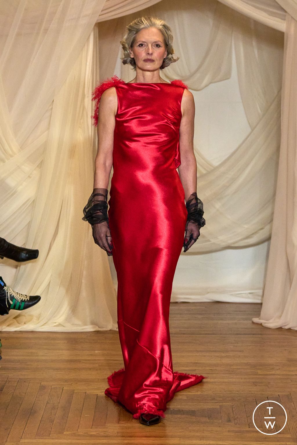 Fashion Week New York Fall/Winter 2024 look 14 from the Christian Cowan collection womenswear
