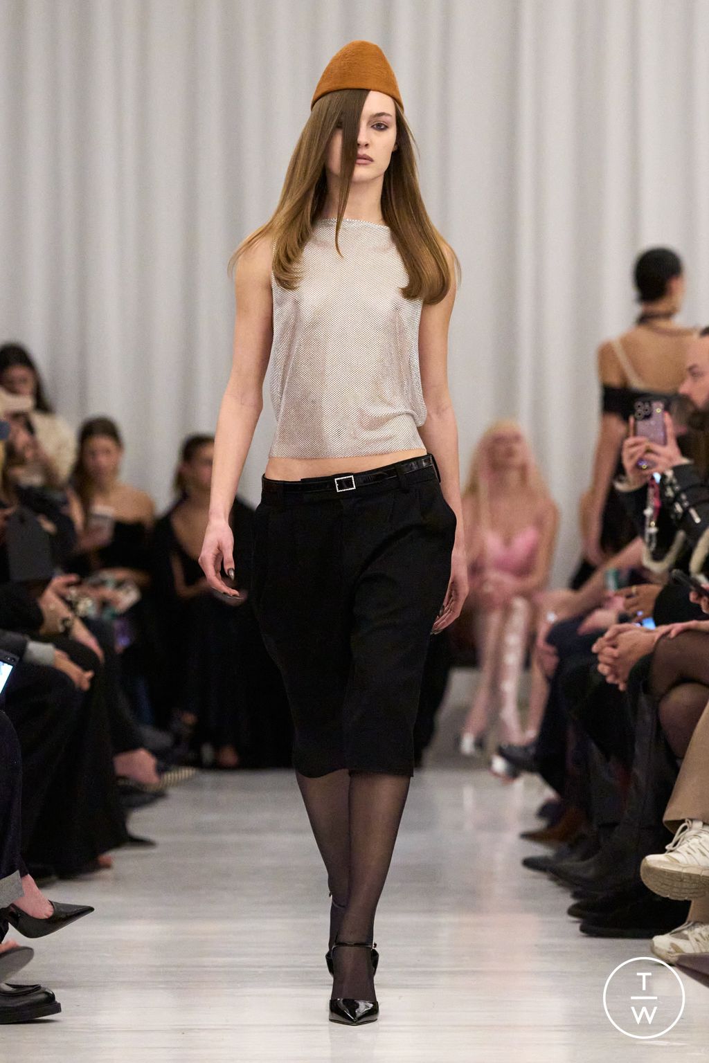 Fashion Week New York Fall/Winter 2026 look 14 from the Christian Cowan collection womenswear