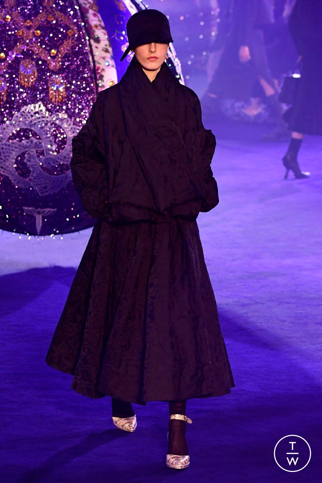 Fashion Week Paris Fall/Winter 2023 look 41 from the Christian Dior collection womenswear