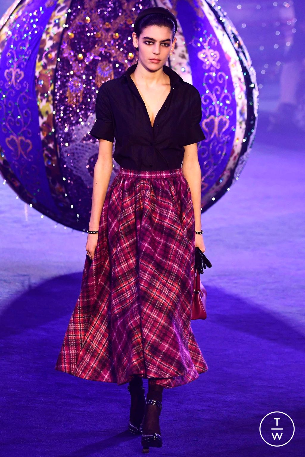 Fashion Week Paris Fall/Winter 2023 look 52 de la collection Christian Dior womenswear