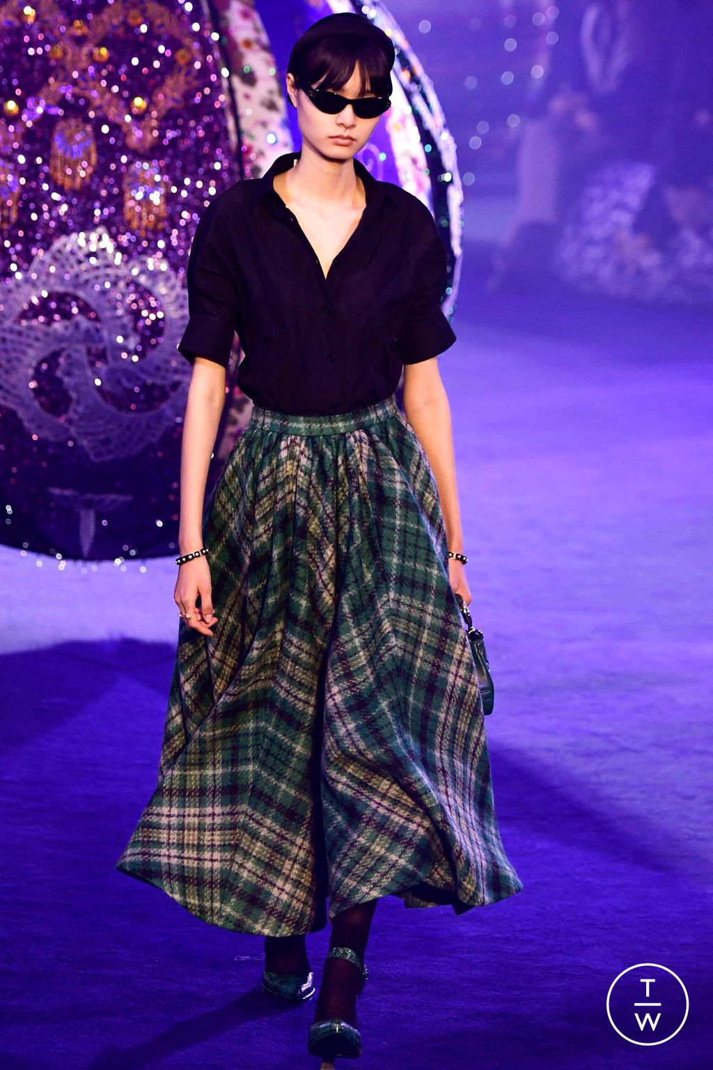 Fashion Week Paris Fall/Winter 2023 look 66 de la collection Christian Dior womenswear