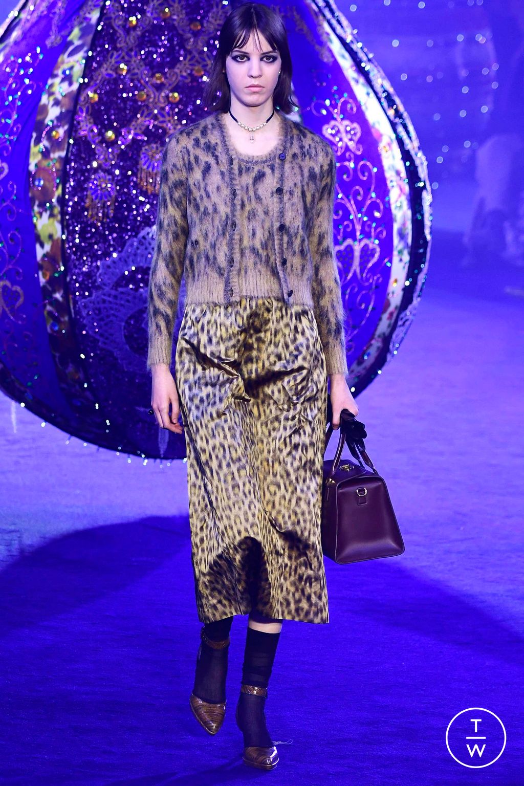 Fashion Week Paris Fall/Winter 2023 look 69 de la collection Christian Dior womenswear