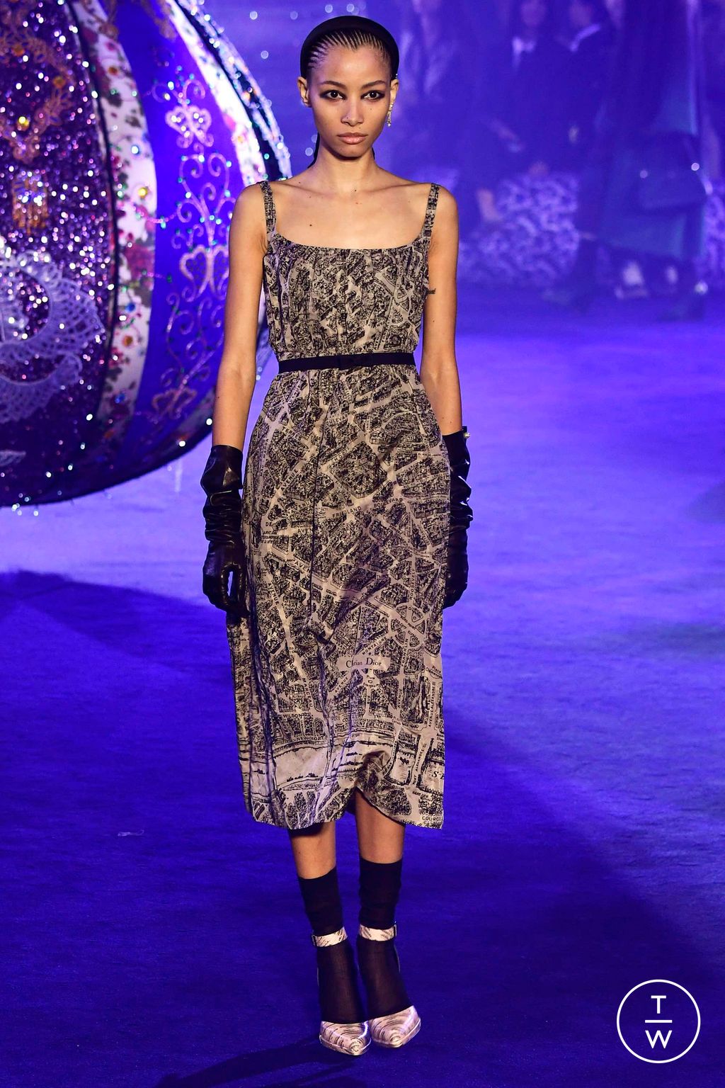 Fashion Week Paris Fall/Winter 2023 look 72 de la collection Christian Dior womenswear
