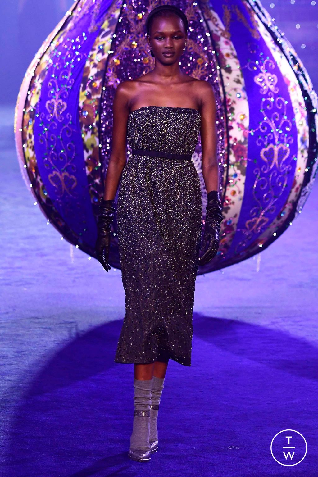 Fashion Week Paris Fall/Winter 2023 look 81 de la collection Christian Dior womenswear
