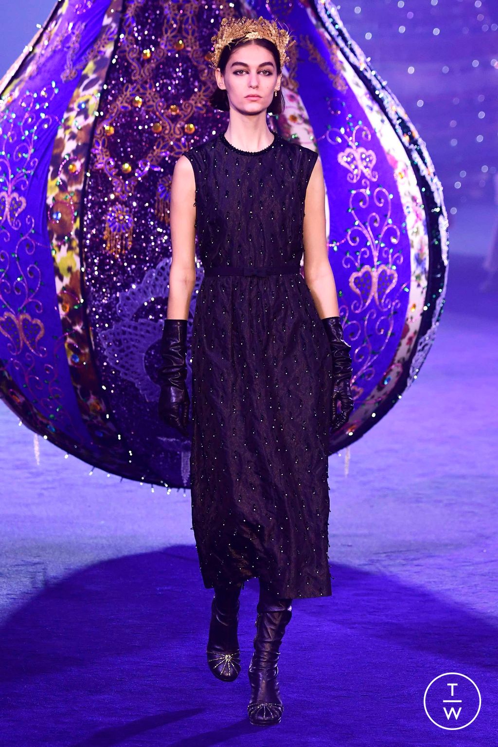 Fashion Week Paris Fall/Winter 2023 look 92 from the Christian Dior collection womenswear