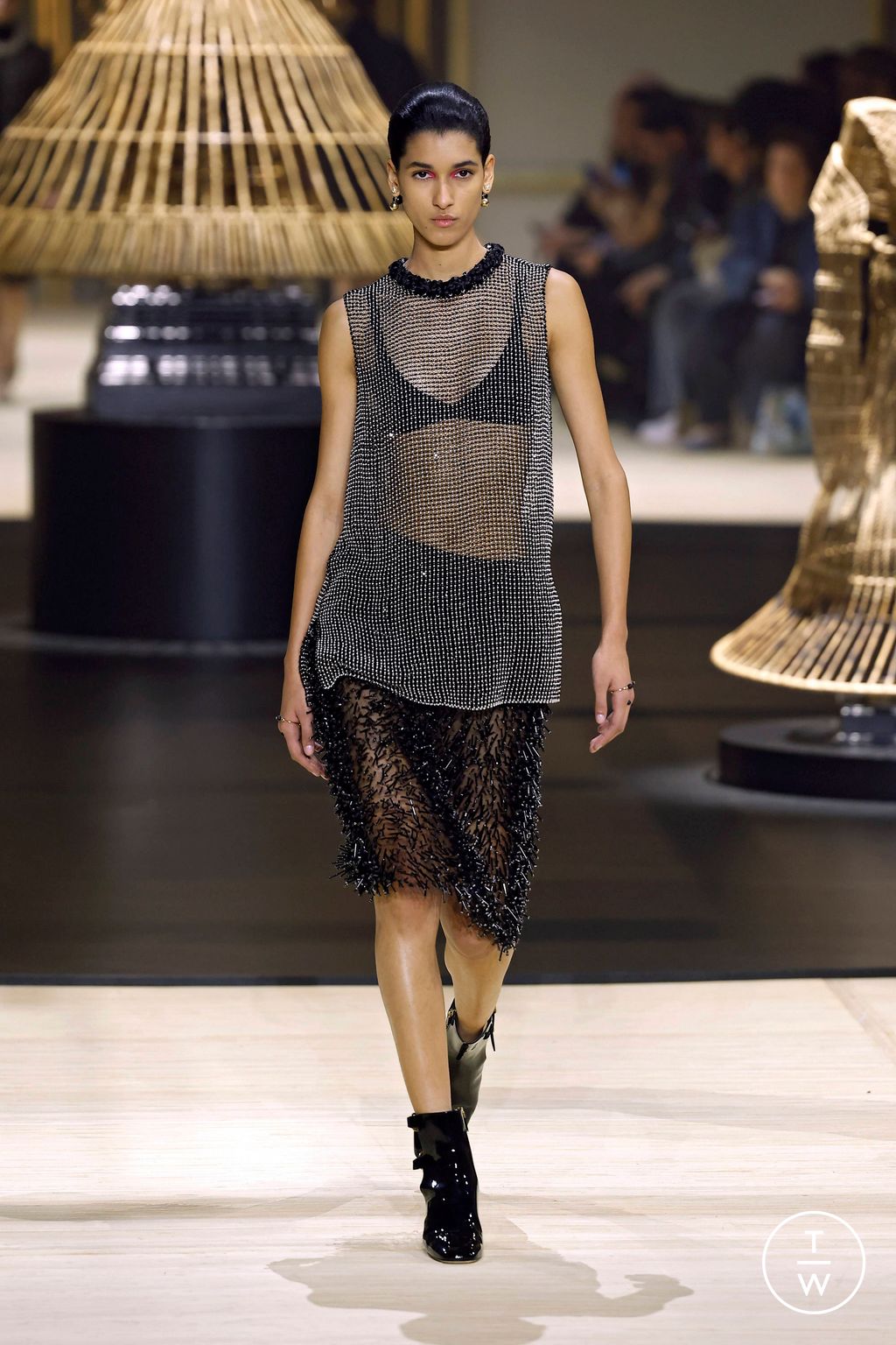 Fashion Week Paris Fall/Winter 2024 look 54 de la collection Christian Dior womenswear
