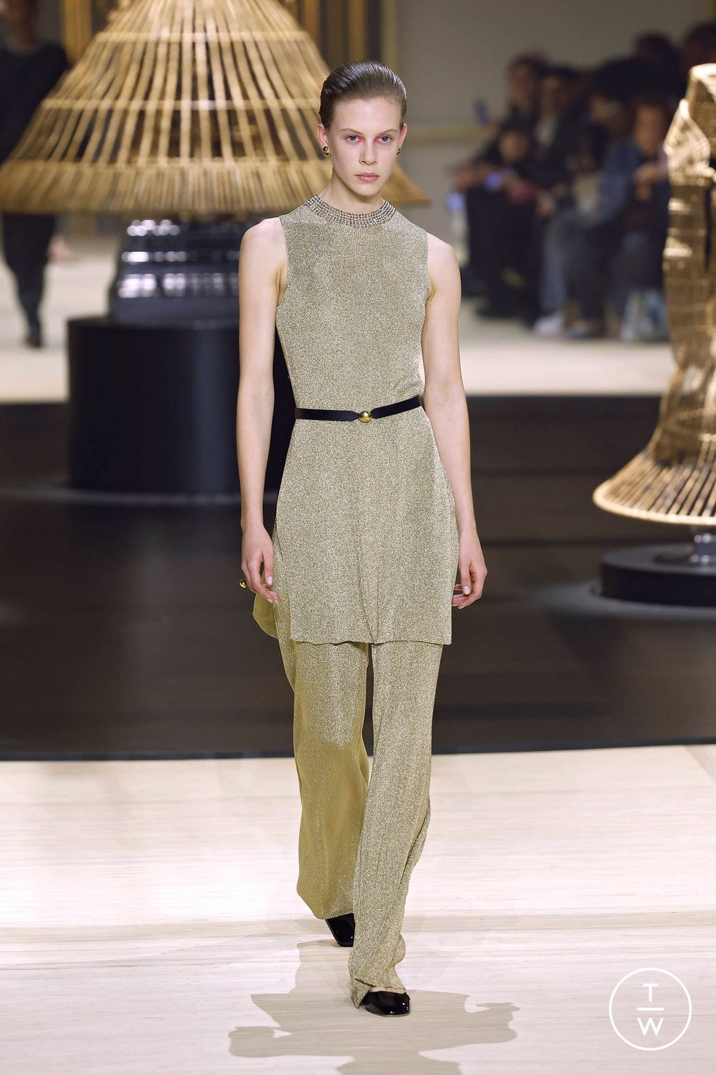 Fashion Week Paris Fall/Winter 2024 look 61 from the Christian Dior collection womenswear
