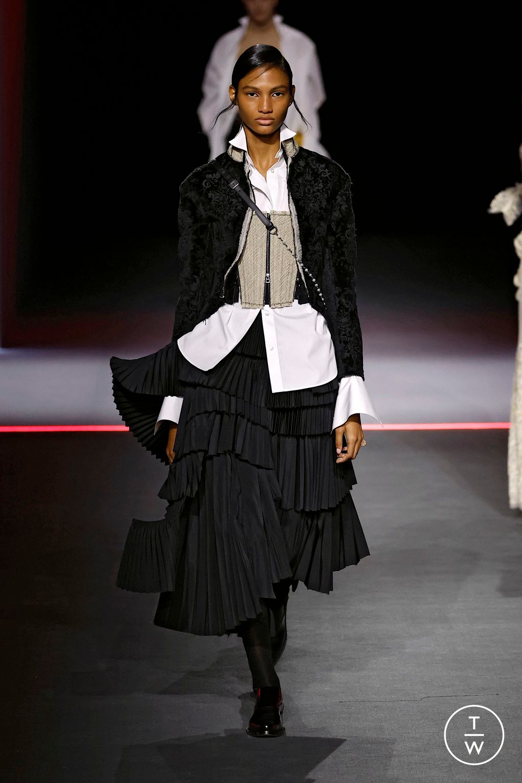 Fashion Week Paris Fall/Winter 2025 look 23 from the Dior collection 女装