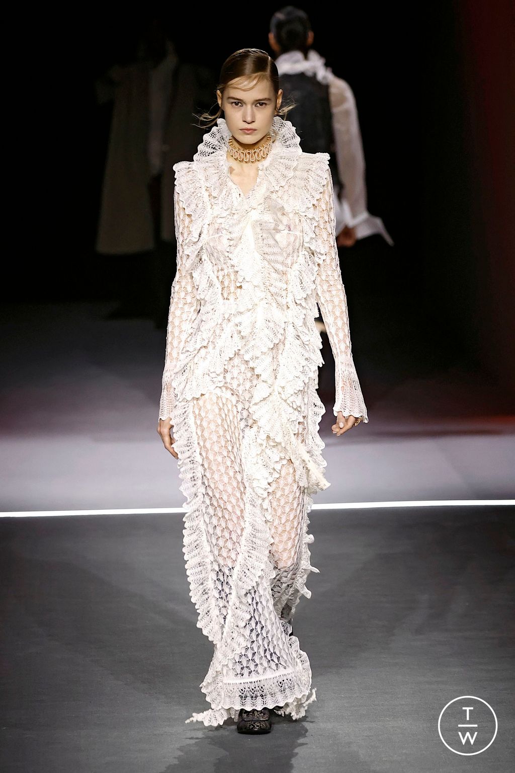 Fashion Week Paris Fall/Winter 2025 look 37 de la collection Dior womenswear