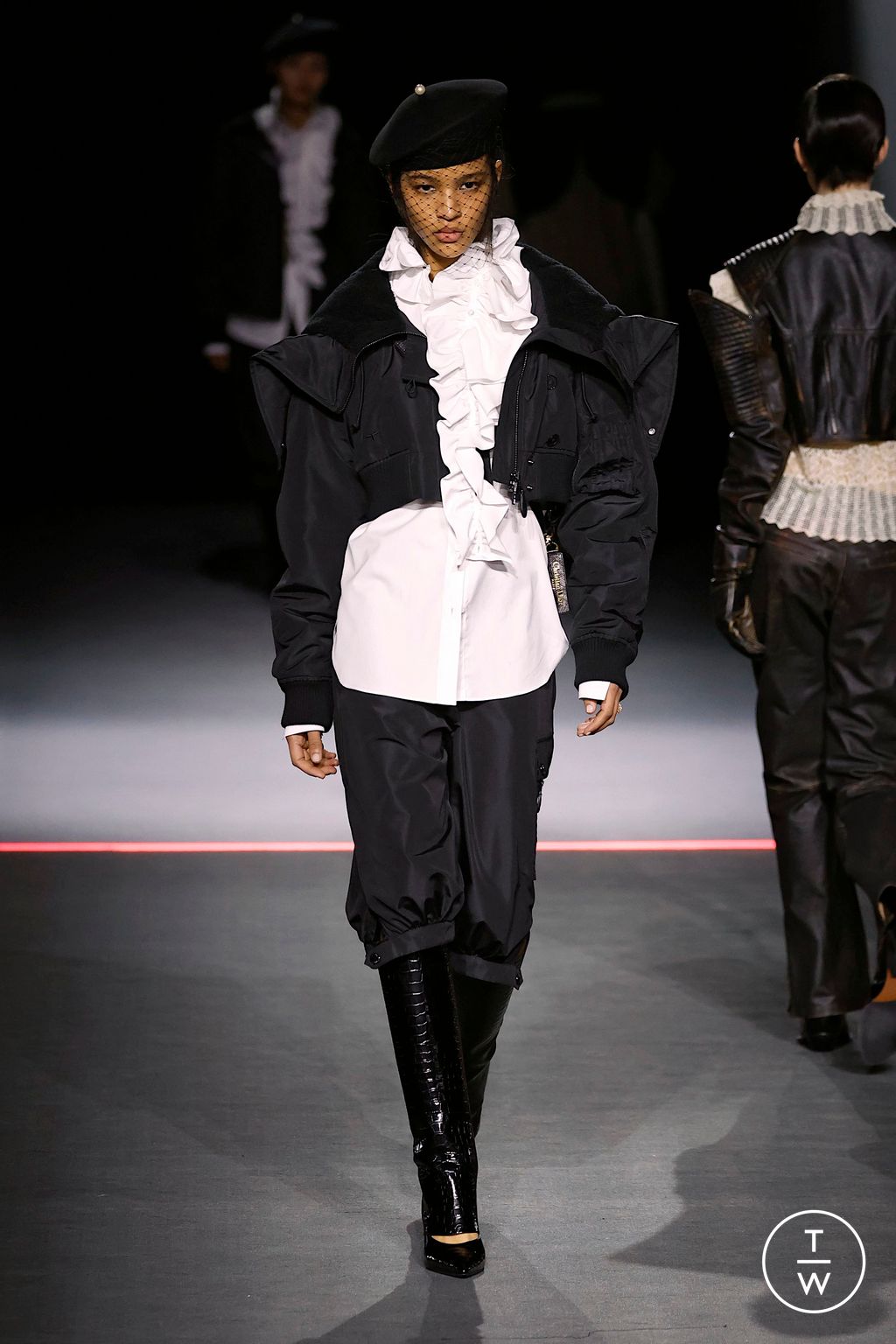 Fashion Week Paris Fall/Winter 2025 look 46 de la collection Dior womenswear