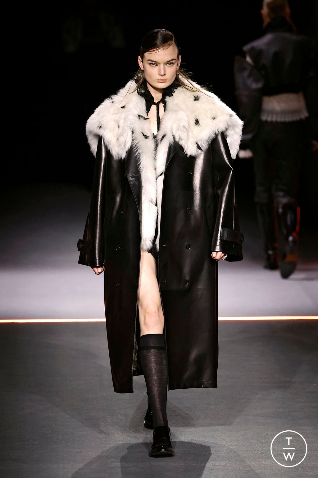 Fashion Week Paris Fall/Winter 2025 look 49 from the Dior collection womenswear