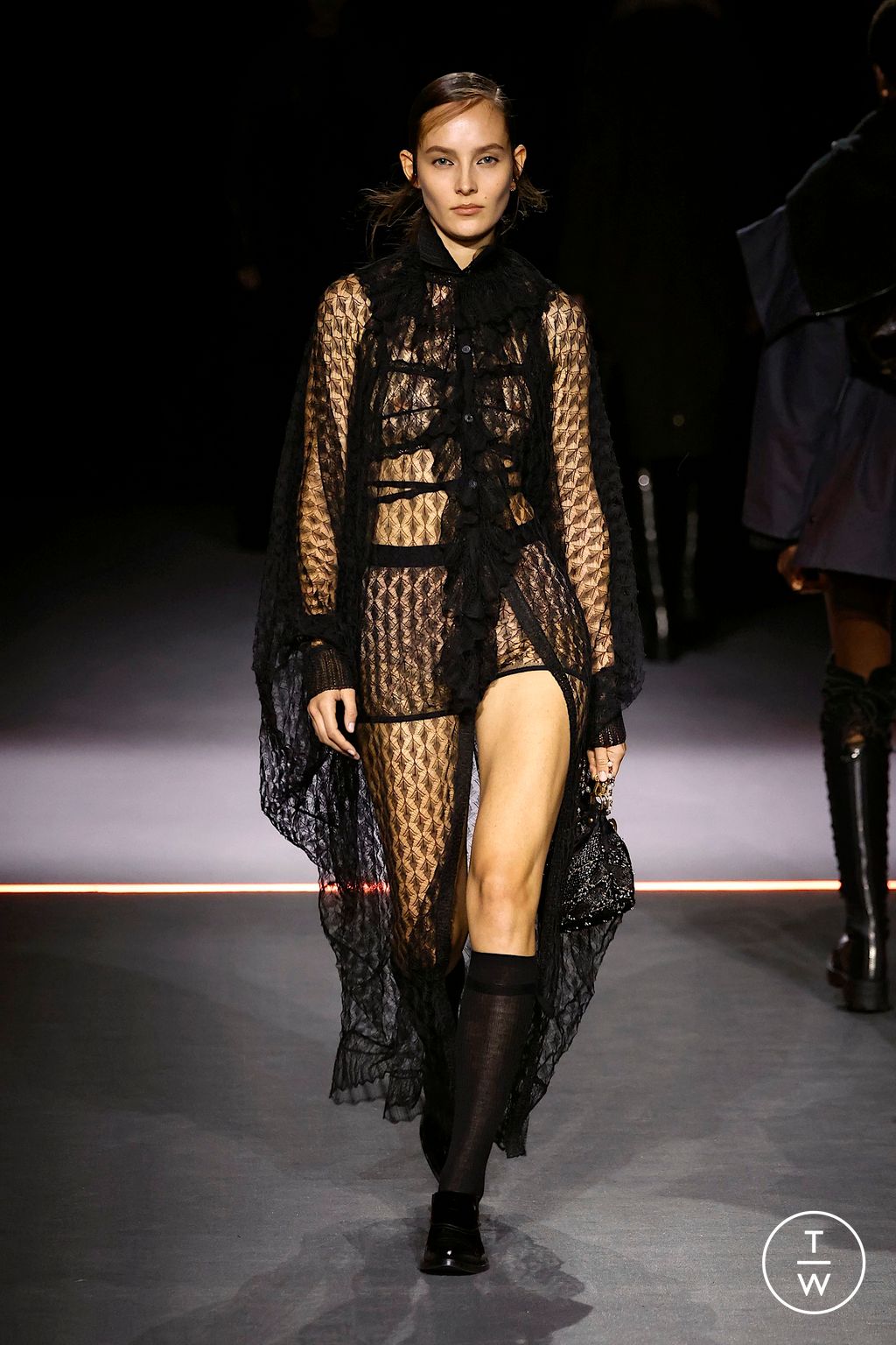 Fashion Week Paris Fall/Winter 2025 look 51 de la collection Dior womenswear